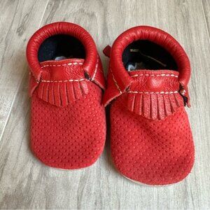 Freshly Picked Red Black Silver Moccasins 3